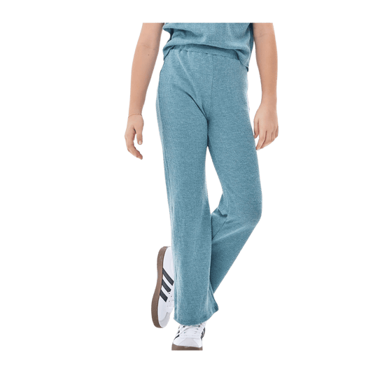 Wide Leg Knit Pants - Jade