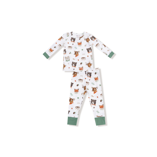 AD Loungewear L/S - Woodland Faces