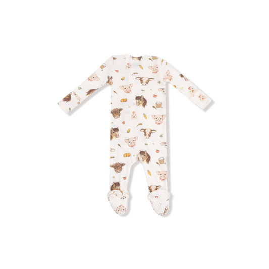 AD Zip Footie - Baby Farm