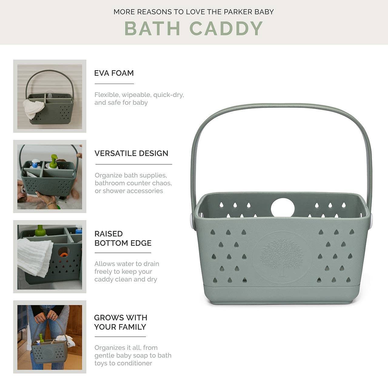 Bath Caddy - Rain