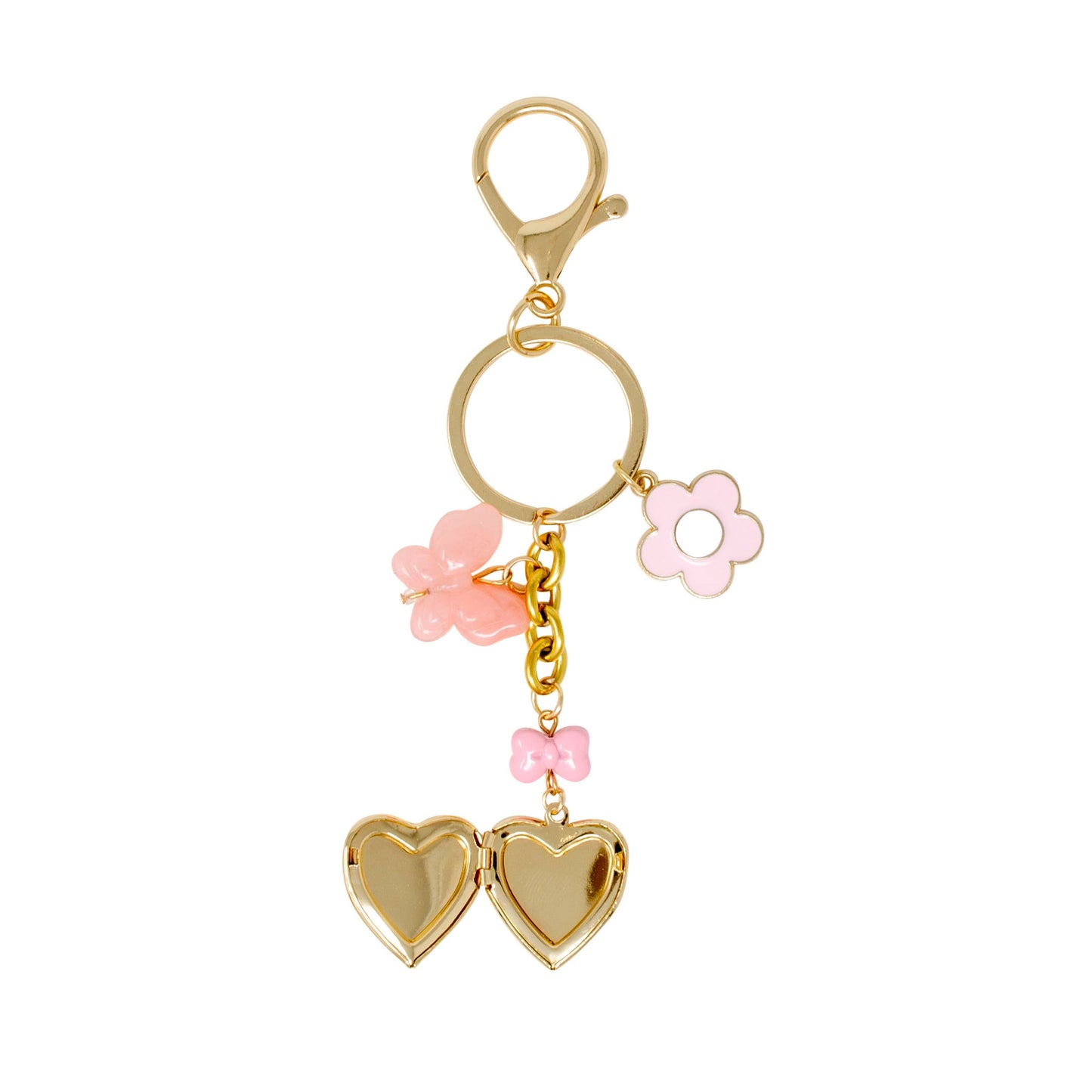 Quilted BFF Blossom Pearl Handle Handbag: Bubblegum