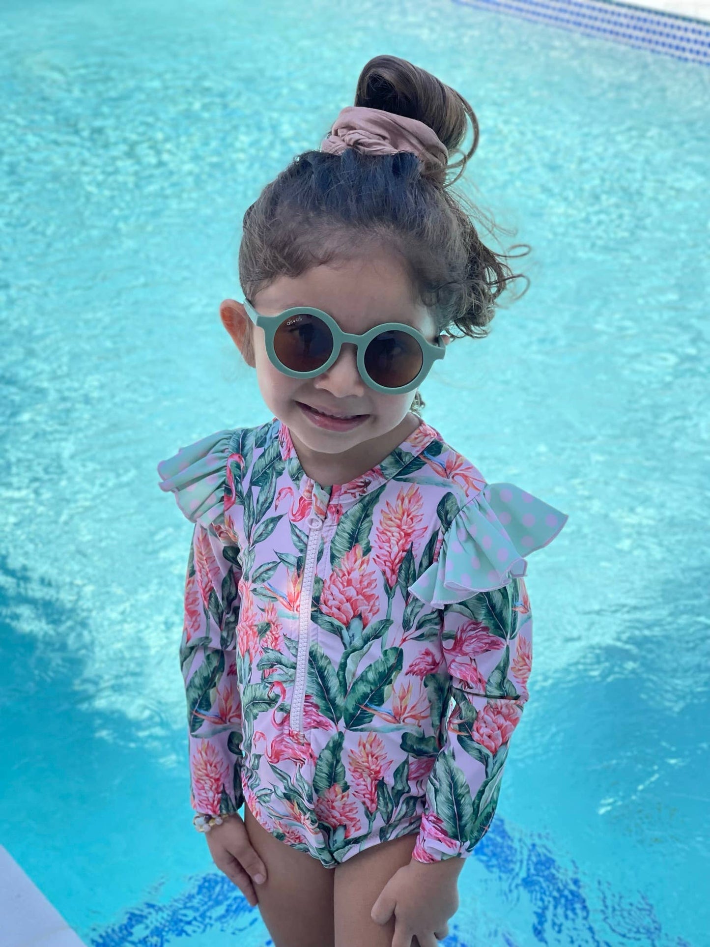 Kids Sunglasses Round - Mint