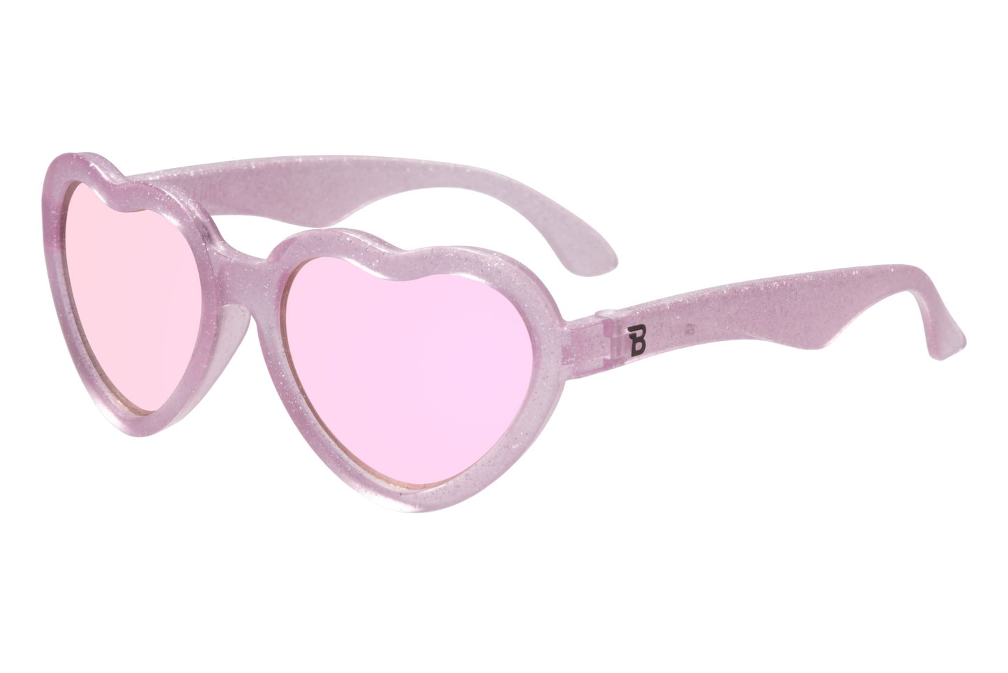 Hearts Sunglasses - Sparkle Lavender