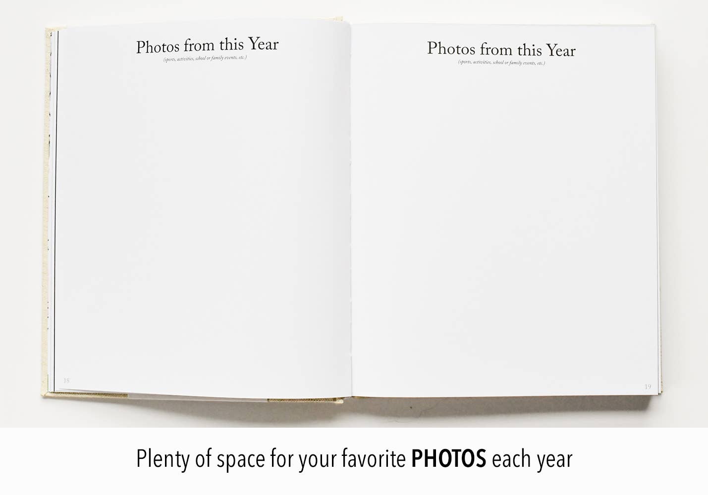 Dear Son Childhood Keepsake Book- Cream