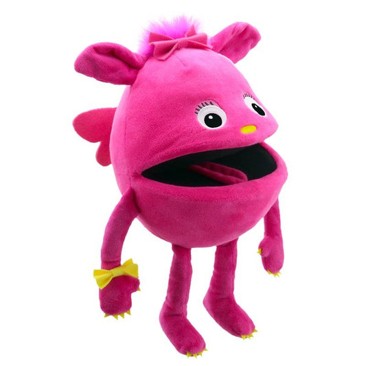 Hand Puppet - Pink Baby Monster