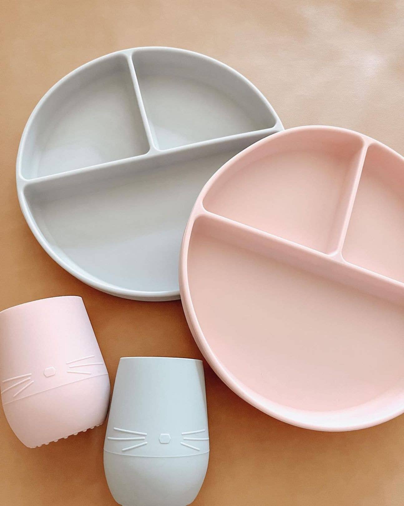 Baby Suction Plate- Pink
