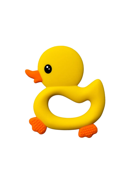 Silicone Ducky Teether - Yellow