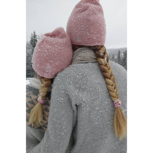 Gold Heart Hairband- Ballet Pink