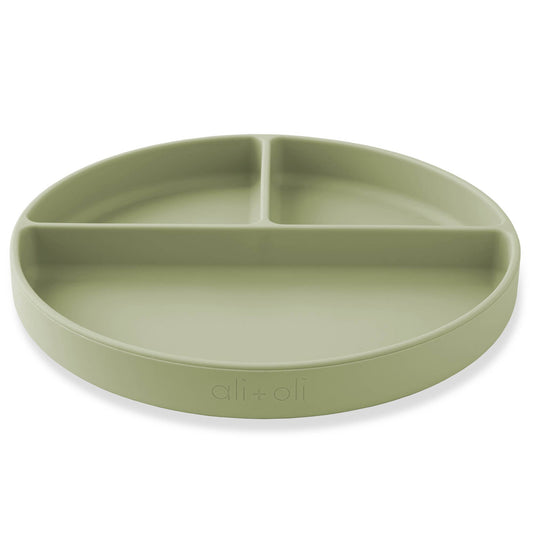 Baby Suction Plate- Sage