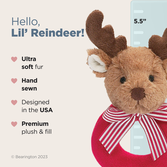 Reindeer Ring Rattle