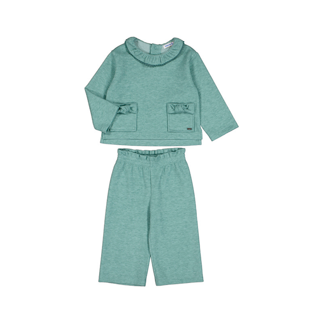 Knit Pant Set - Agate