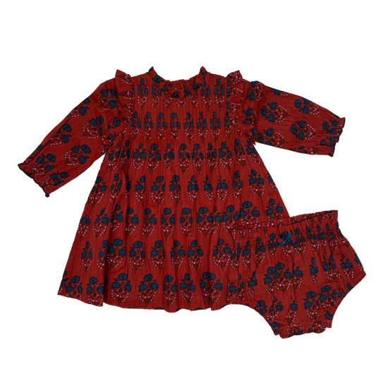 Jaipur 2-pc Set - Red Autumn Strawflower