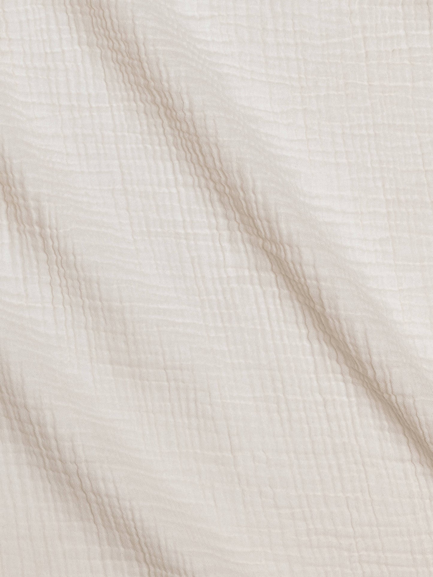 Organic Muslin Swaddle - Ivory