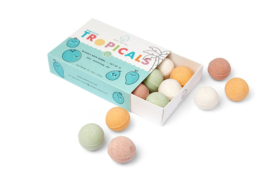 All-Natural Mini Bath Bombs - Tropical Scents