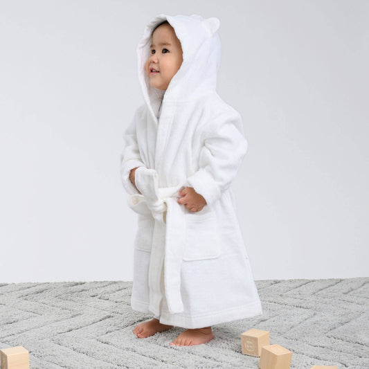 White Bathrobe