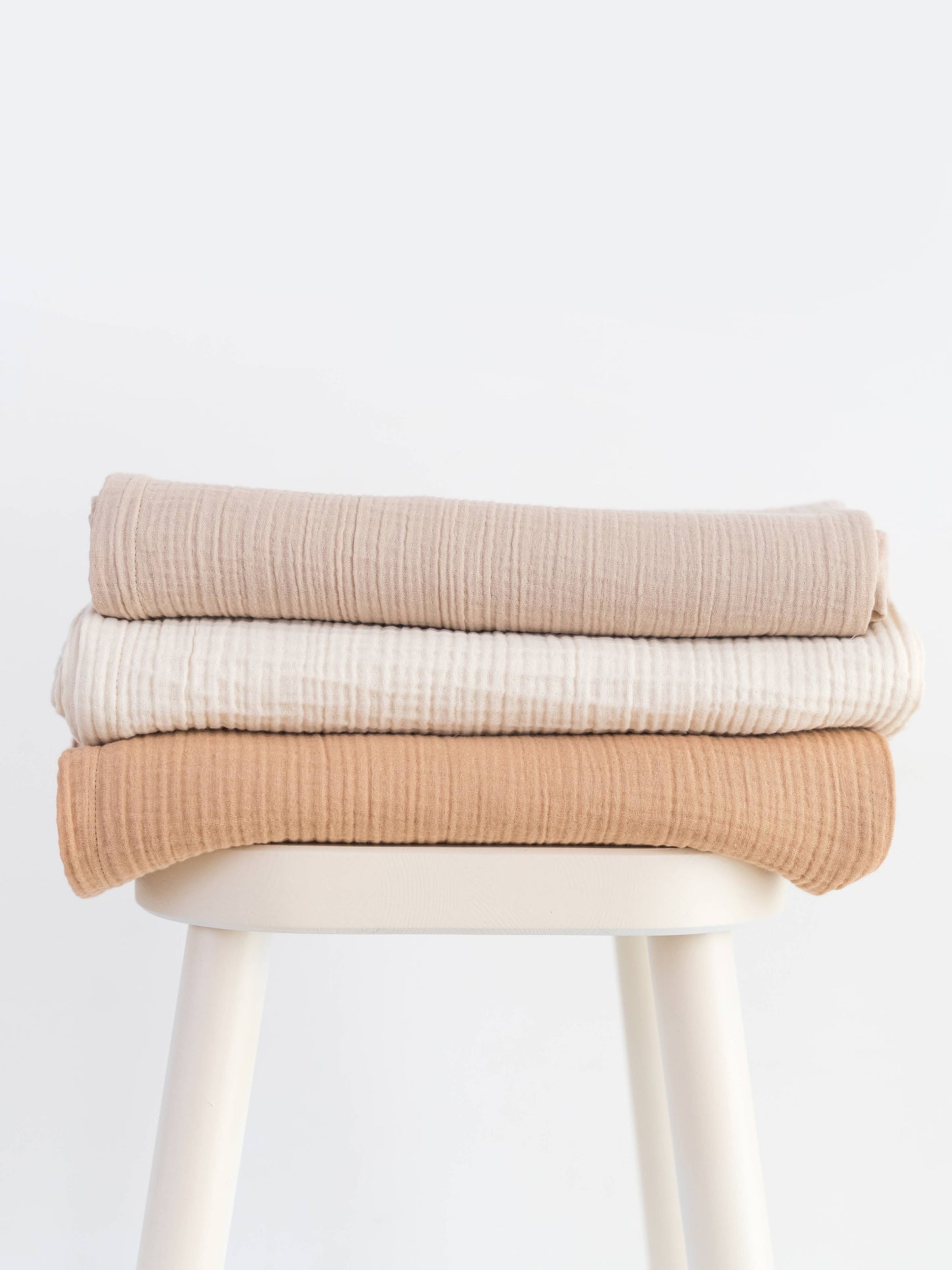 Organic Muslin Swaddle - Clay