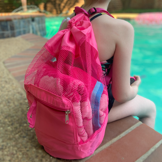 Kids Mesh Backpack Foldable