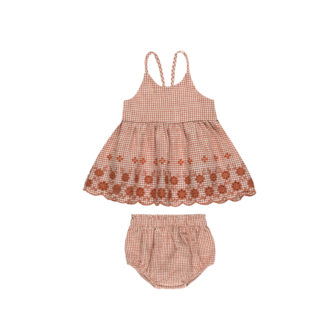 Zenni Set - Poppy Gingham