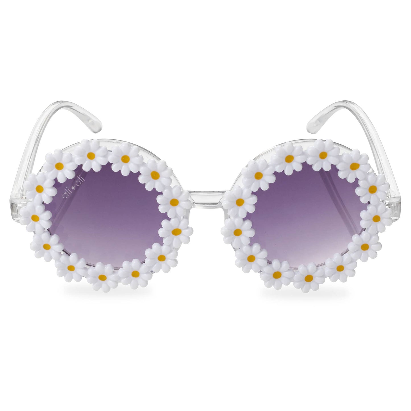 Daisy White Flower Sunglasses