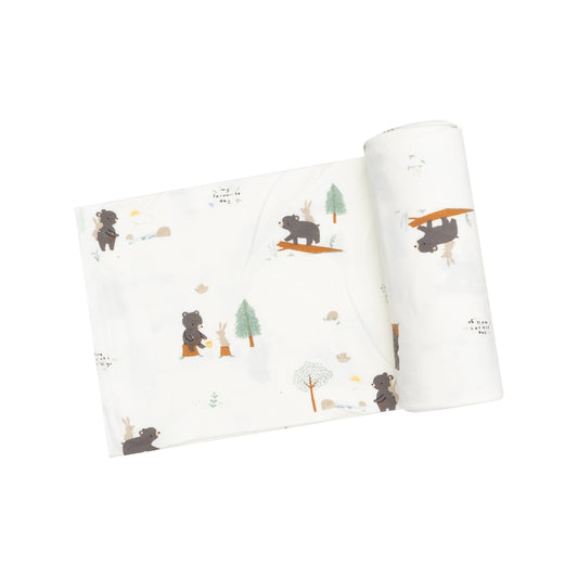 AD Swaddle - Bear & Bunny Adventures