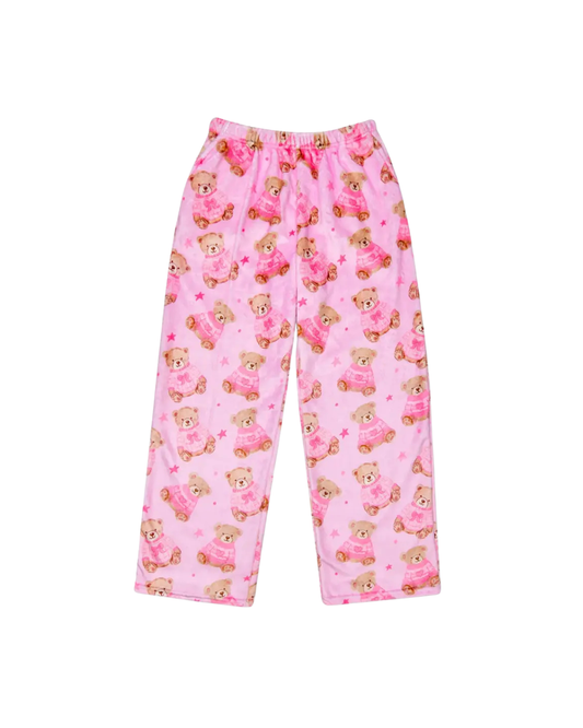 Beary Cute Plush Pants