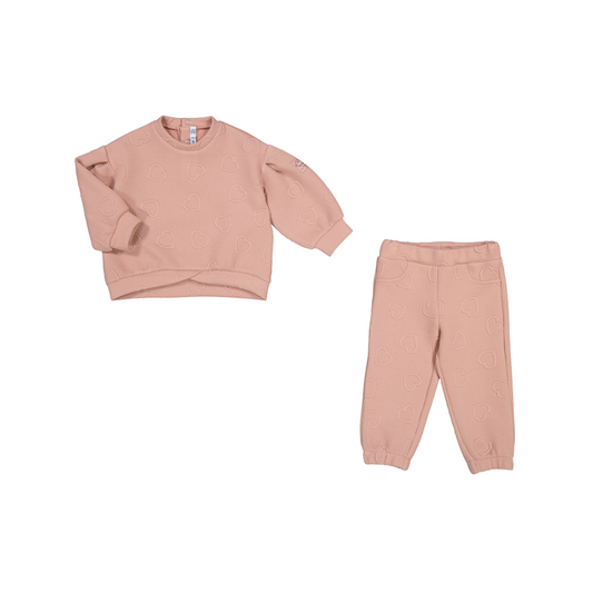 Padded Tracksuit - Blush