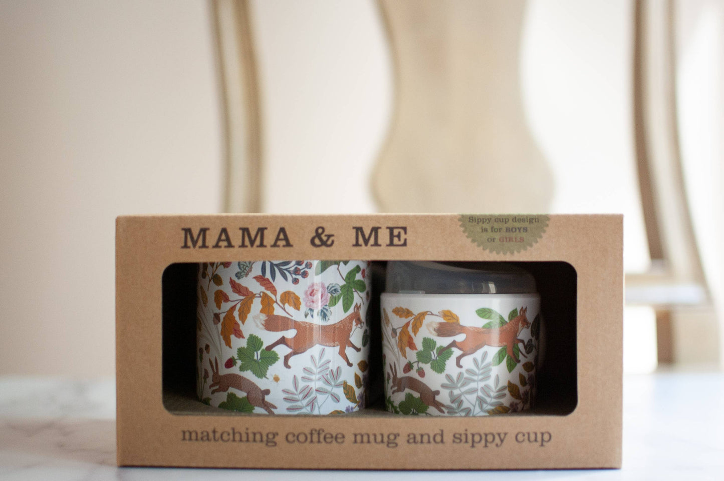 Woodland You and Me Cup Set