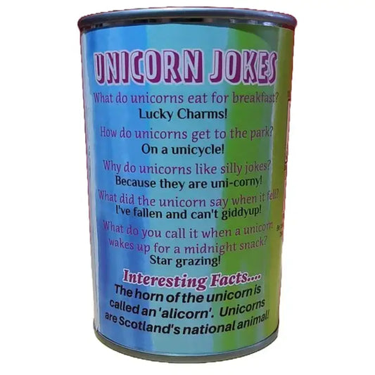 Sparkles the Canned Rainbow Unicorn