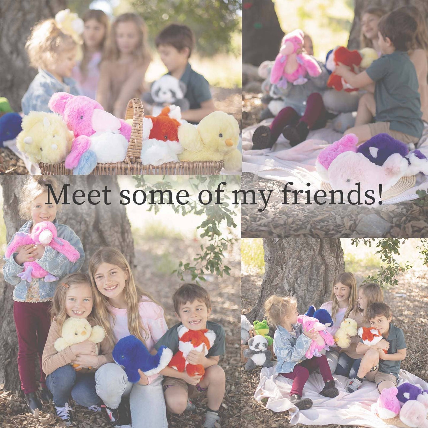 Pink Baby Whale Plush Toy