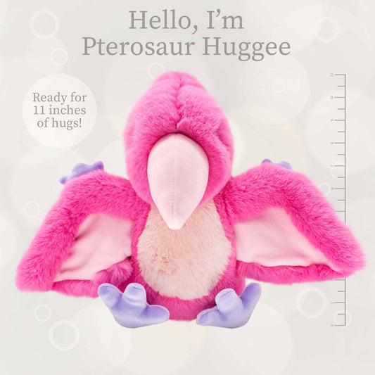 Hot Pink Pterosaur Plush