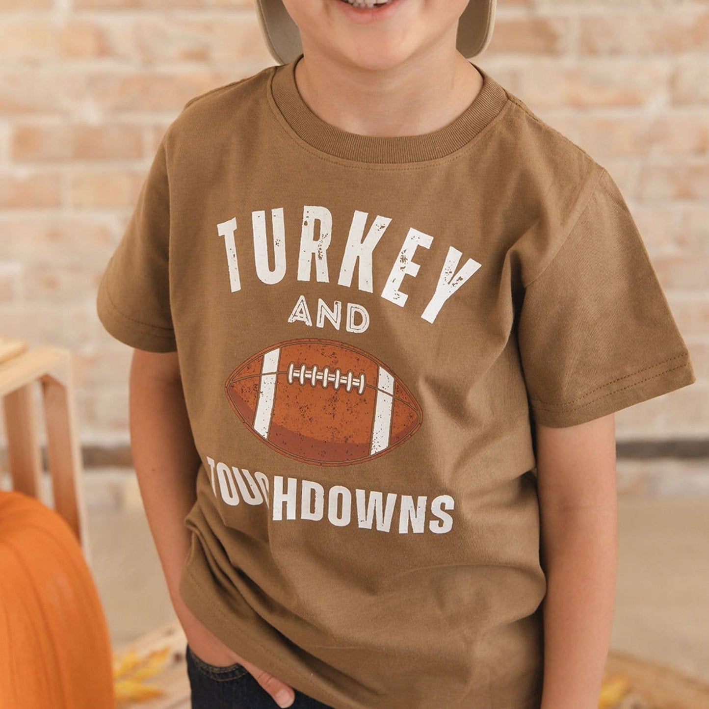 Turkey and Touchdowns Tee