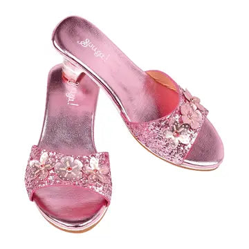 Mariona- High heel slipper- Pink