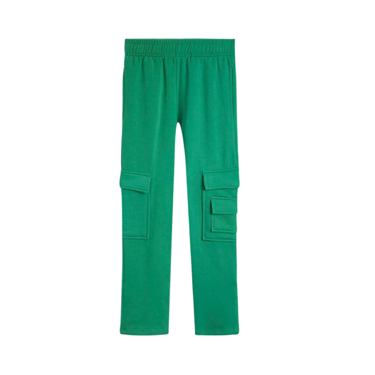 Cloud Straight Leg Cargo Pant - Green