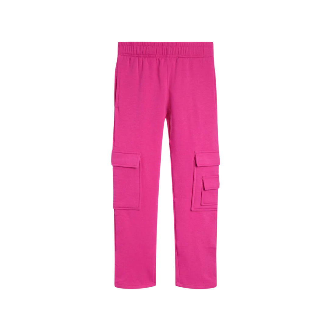 Cloud Straight Leg Cargo Pant - Begonia Pink