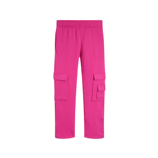 Cloud Straight Leg Cargo Pant - Begonia Pink