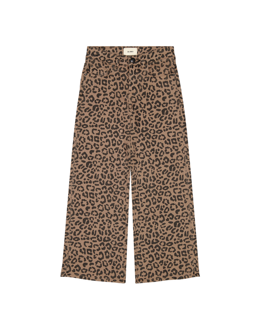 Nini Wide Leg Jean- Catwalk (Cheetah)
