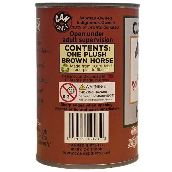 Spirit the Canned Horse