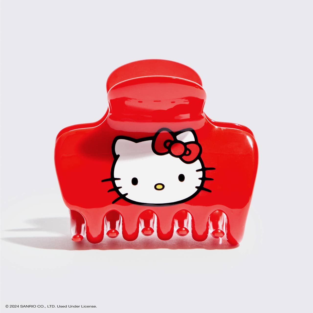 Hello Kitty x Kitsch  Puffy Claw Clip- Kitty Face