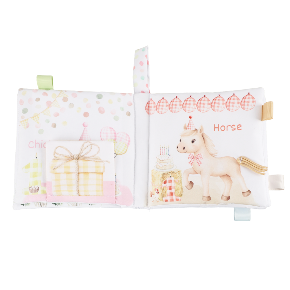 Crinkle Book- Birthday on the Farm