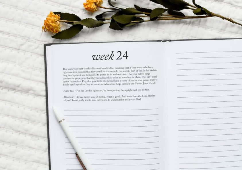 Dear Baby Prayer Journal & Memory Book for Moms: Ivory