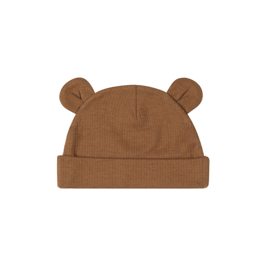 QM Baby Bear Beanie - Cinnamon