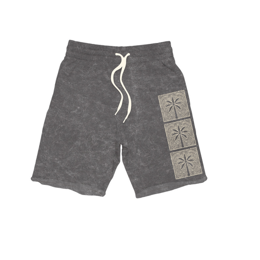 Coastal Rhythm Sweat Short - Mineral Black
