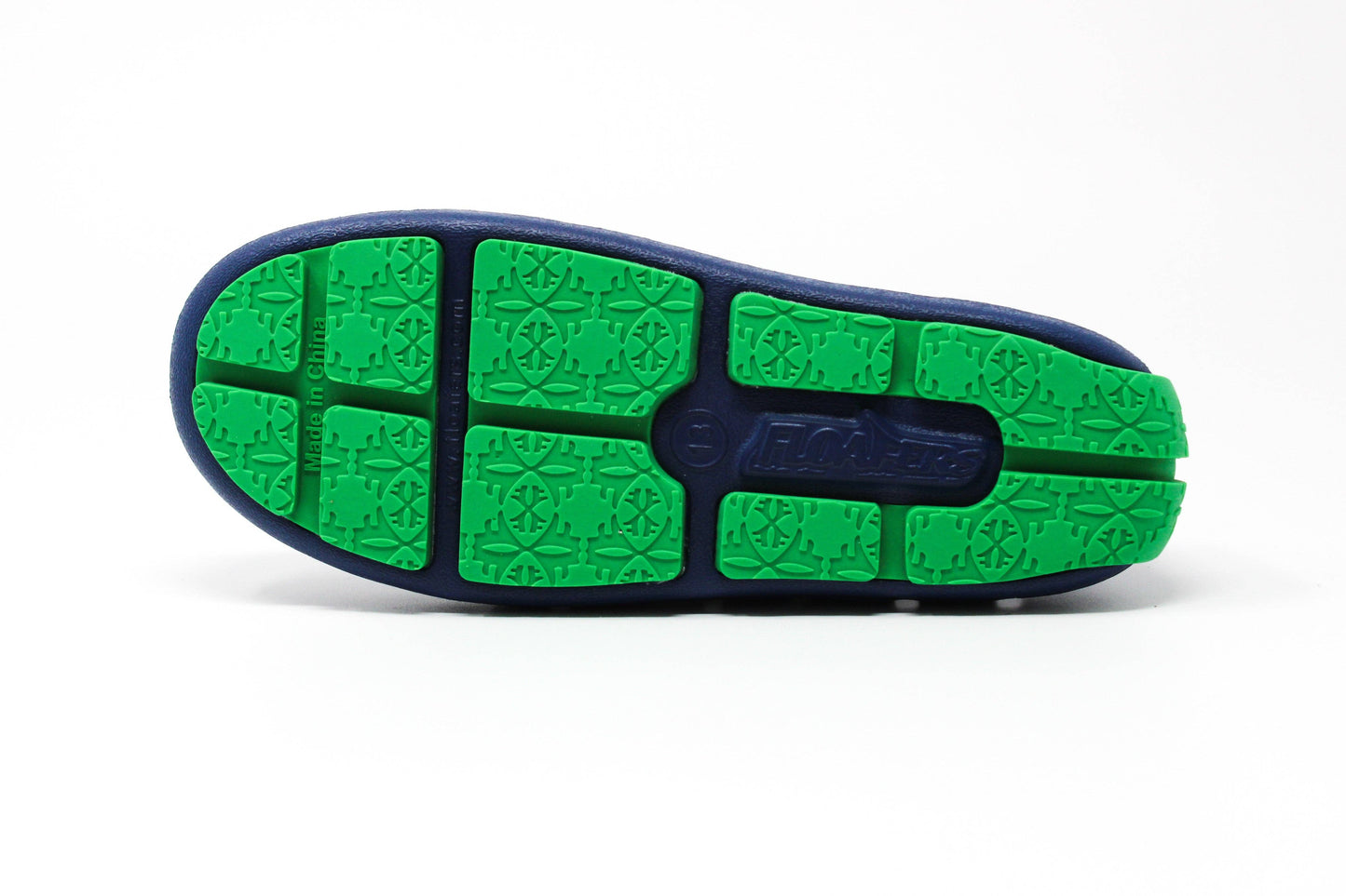 Floafers - Navy/Turf Green