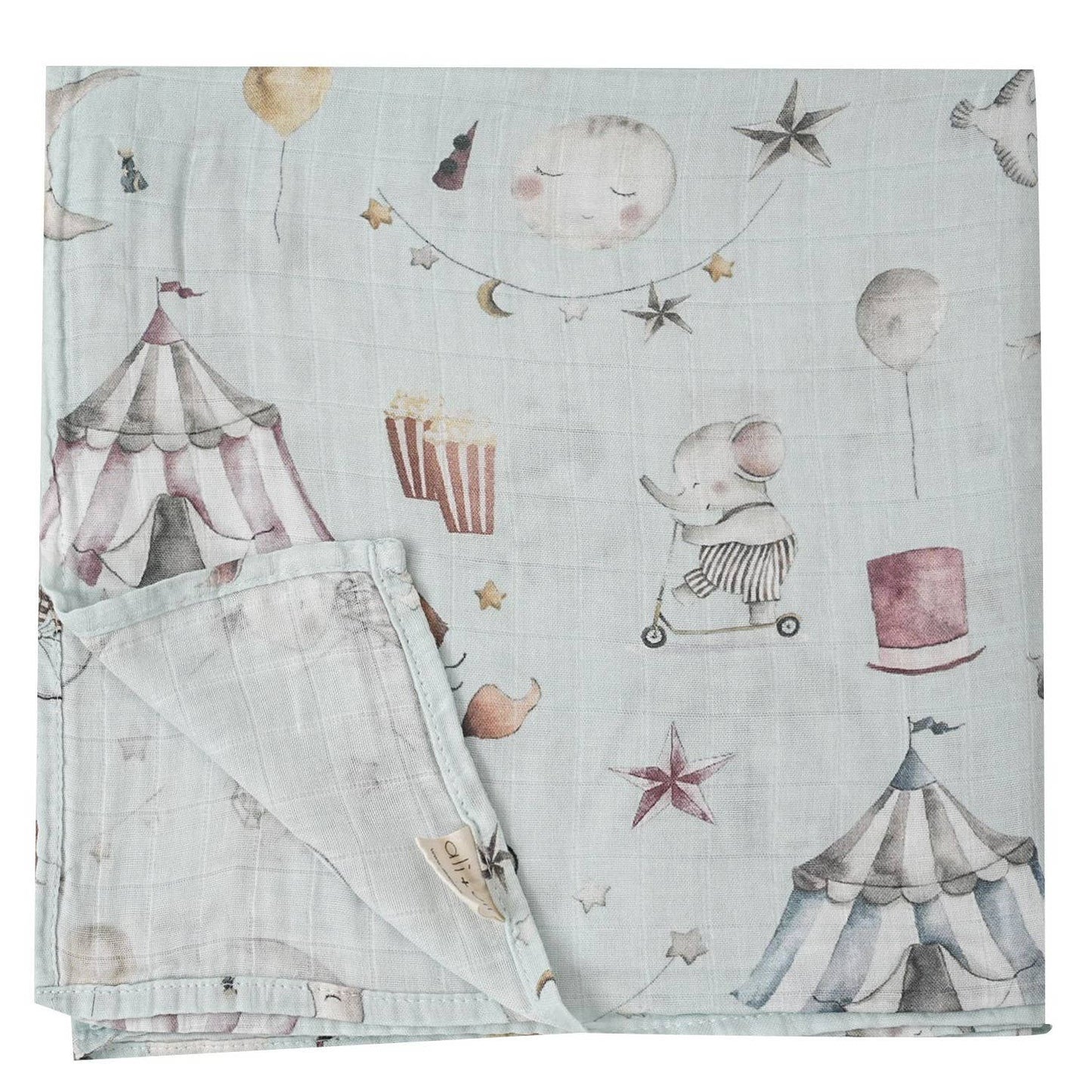 Bamboo Swaddle- Circus