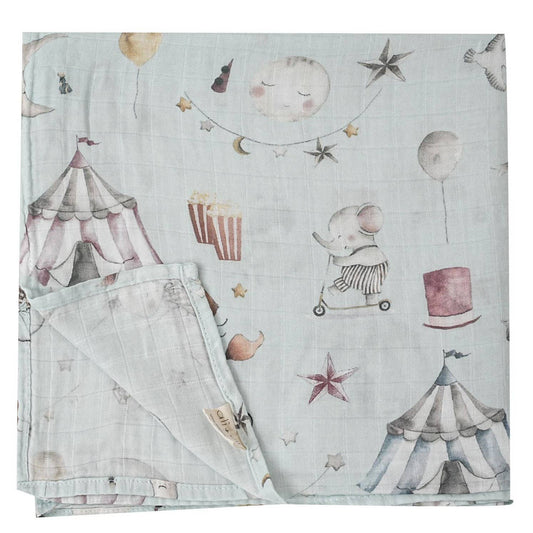 Bamboo Swaddle- Circus