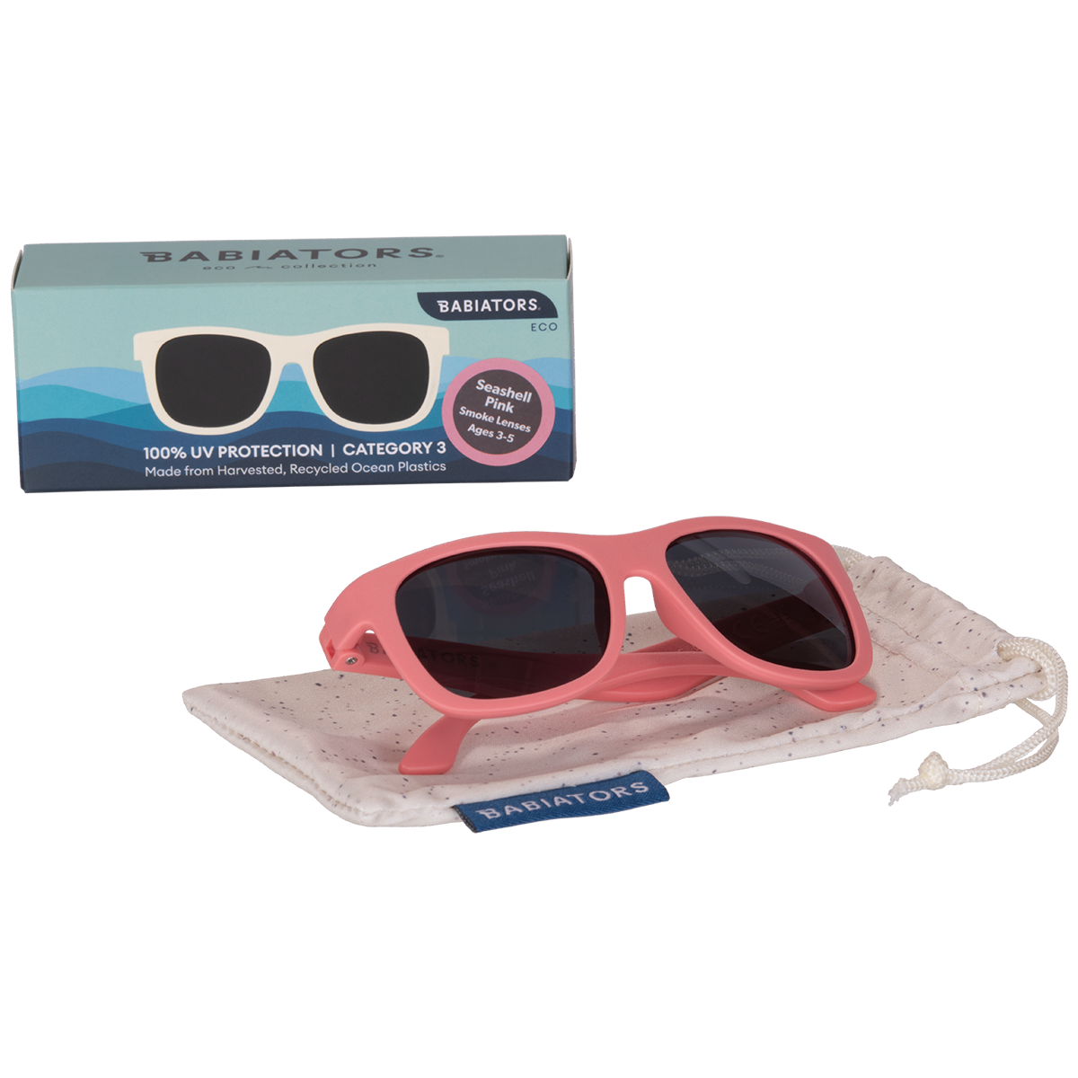 Navigator Sunglasses - Seashell Pink