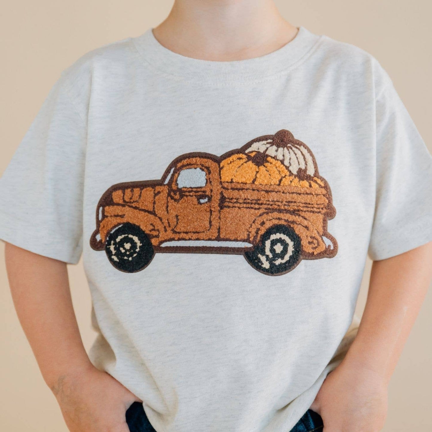 Fall Truck Patch Tee