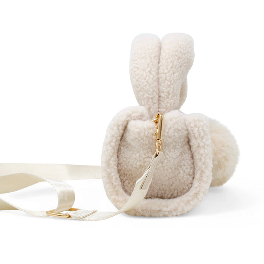 Cozy Cloud Mini Duffle Bag- Beige