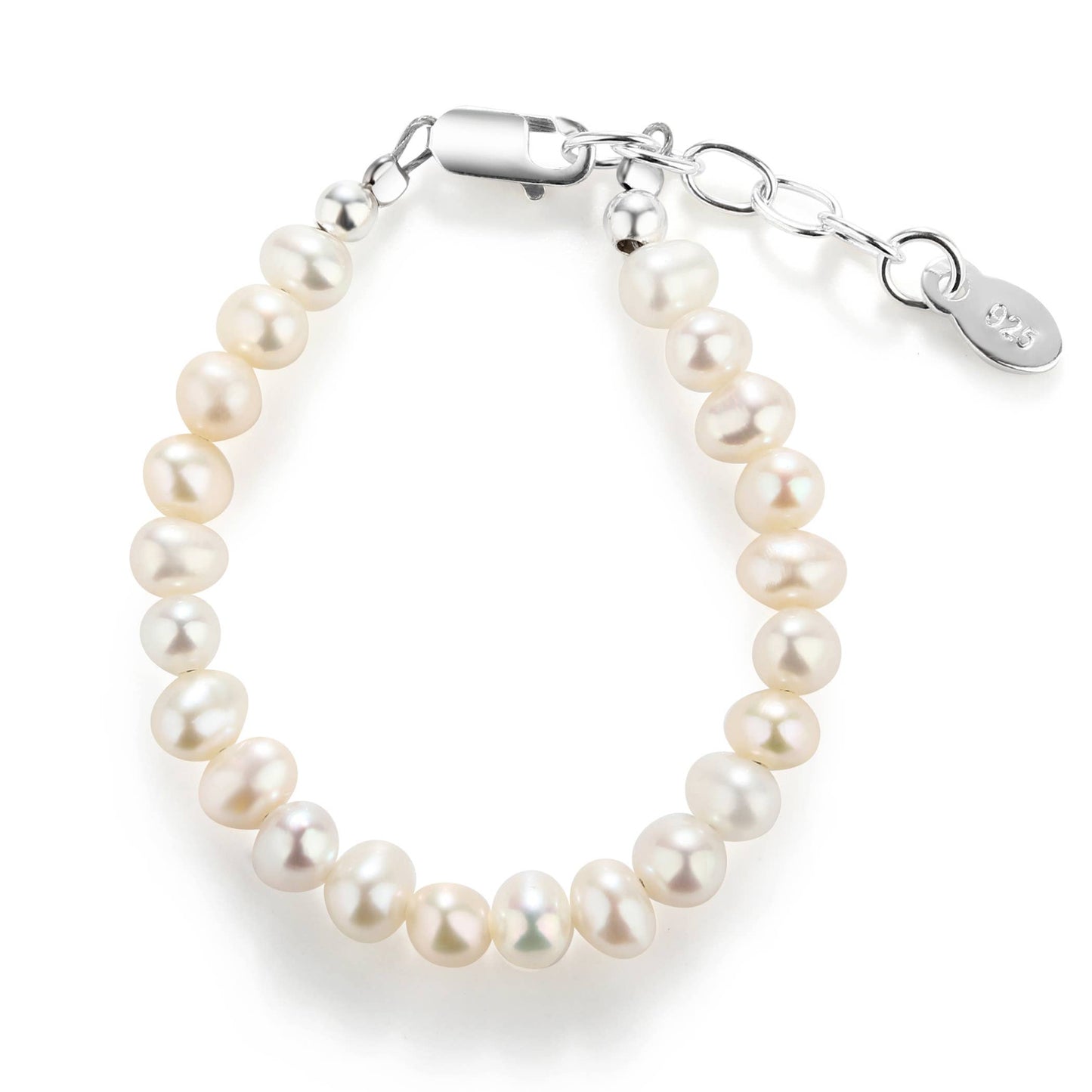 Zoey Sterling Silver Freshwater Pearl Bracelet