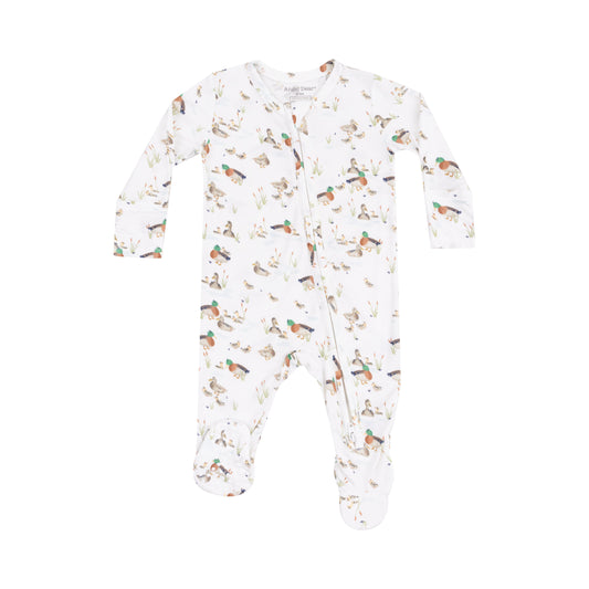 AD Zipper Footie - Duckling Families